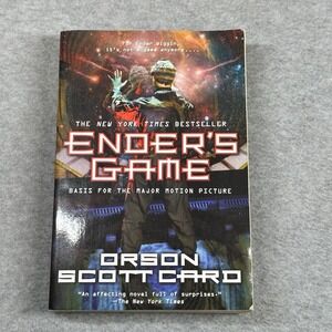 Enders‎ Game Orson Scott Card Tor Teen Trade Paperback 2014 3rd Edition Sci-Fi